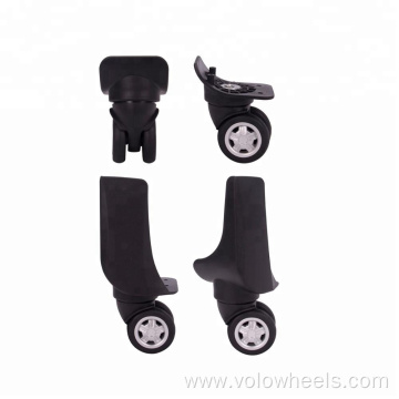 luggage accessories attachable luggage plastic wheels